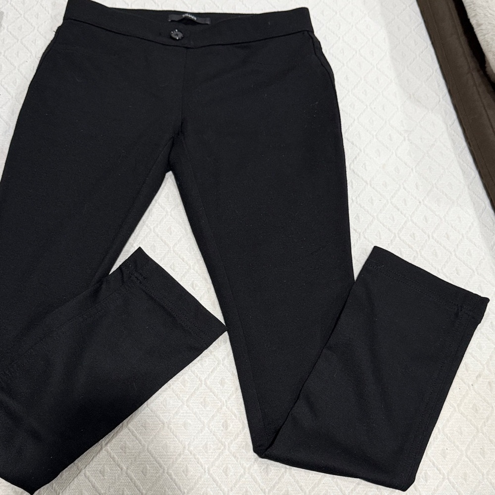 Tahari Black Waistband Trousers - Size 2